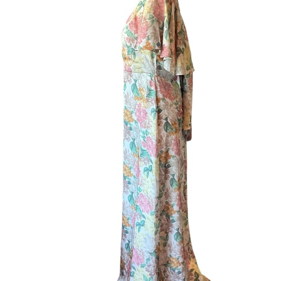 NWT Sachin + Babi Aurora Floral Gown in Antique Bouquet #Q1173 - Picture 4 of 5